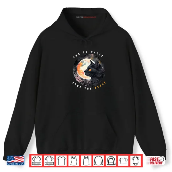 Hoodie TNR is Magic Trap Neuter Return Halloween Rescue Shirt