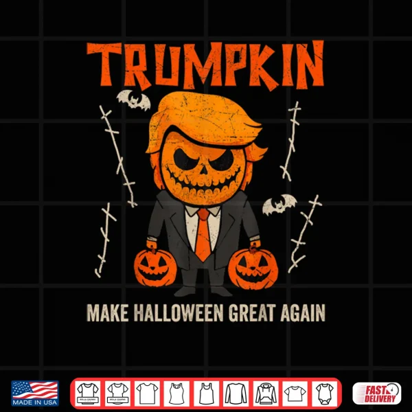 Design Trumpkin Make Halloween Great Again Shirt