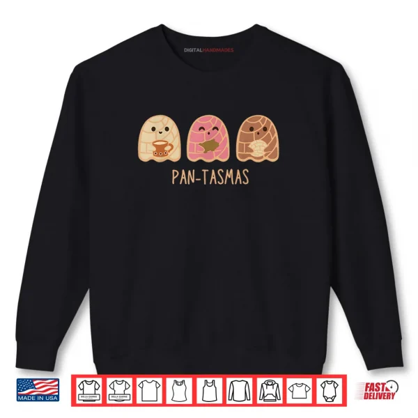 Sweatshirt Pantasmas Ghost Funny Spooky Mexican Halloween Shirt