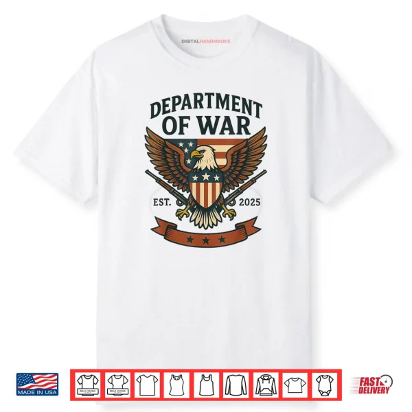 Department of War Established 2025 DOW Shirt
