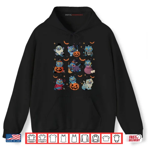 Hoodie Derpy Tiger and Sussie Bird Halloween Shirt