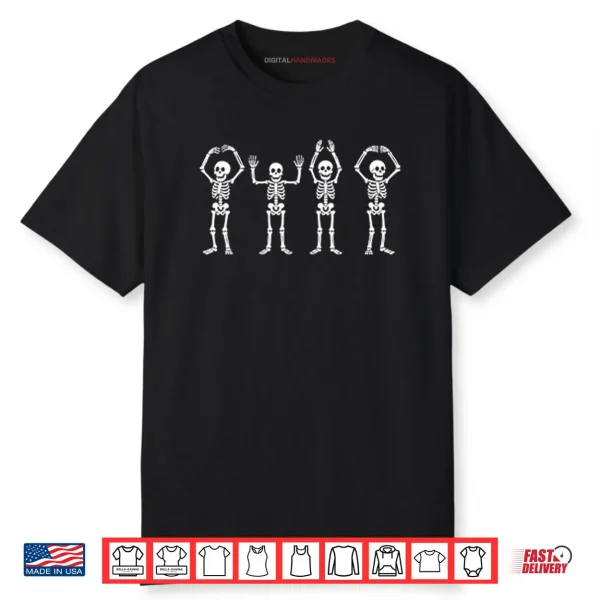 O H I O Skeleton Halloween Funny Ohio State Shirt