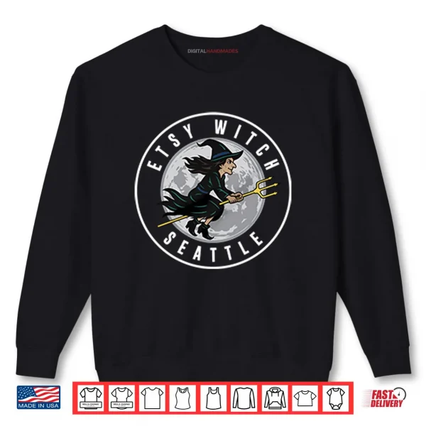 Sweatshirt Seattle Mariners Seattle Etsy Witch Shirt
