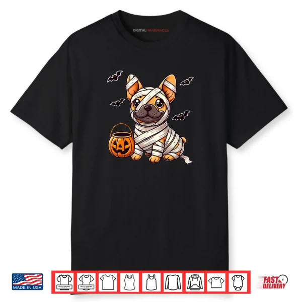 French Bulldog Halloween Mummy Cute French Bulldog Shirt