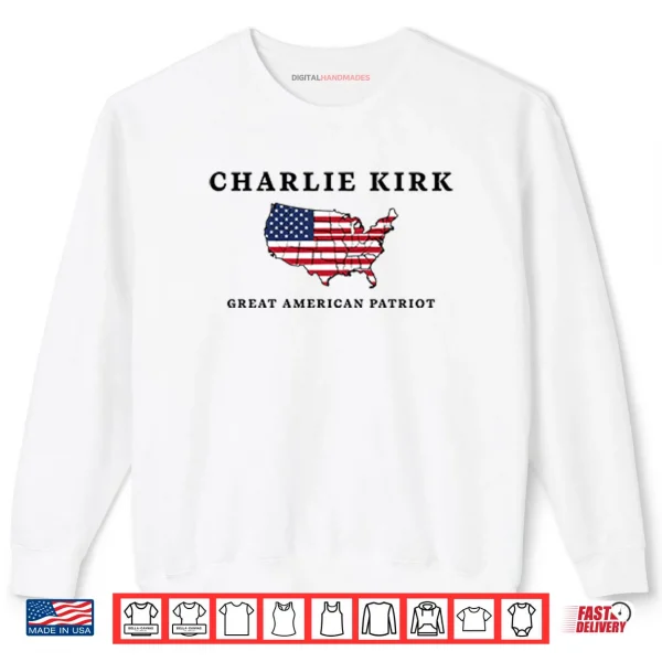 Sweatshirt Justice For Charlie Kirk Freedom Of Speech Shirt