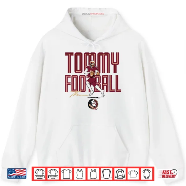 Hoodie Florida State Seminoles Tommy Castellanos Tommy Football Shirt
