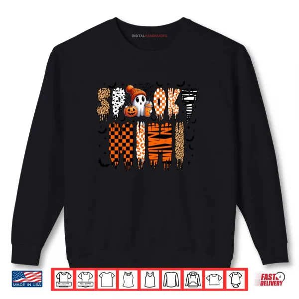 Sweatshirt Spooky Mimi Ghost Happy Halloween Shirt