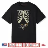 Skeleton Pregnancy Halloween Mexican Mom Baby Reveal Shower Shirt