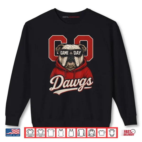 Sweatshirt Bulldogs Graphic Go Dawg Shirt