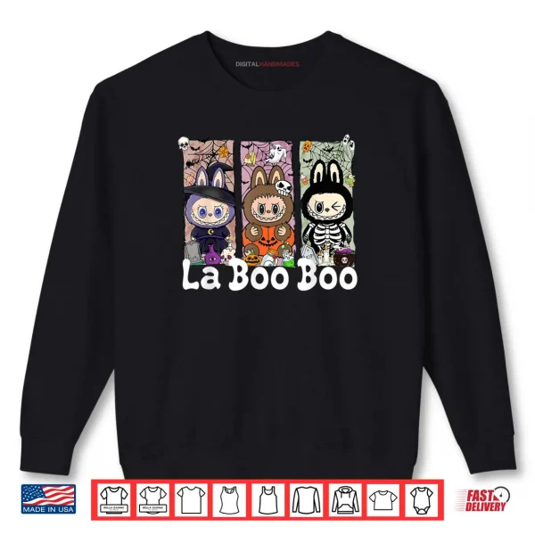 Sweatshirt Cute Laboo Boo Ghost Halloween Shirt