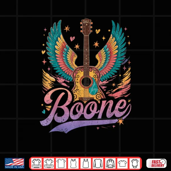 Design Boone Vintage Retro Shirt