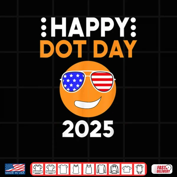 Design Happy Dot Day 2025 Boys Polka Dot Shirt