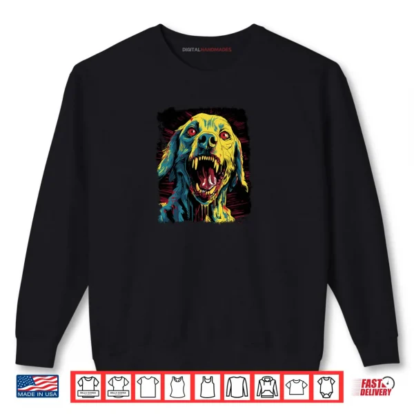 Sweatshirt Halloween Golden Retriever Shirt