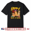Halloween Golden Retriever Mom Dad HAPPY HOWL O WEEN Goldies Shirt