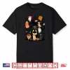 Scary Golden Retriever Dogs Tree Halloween Costume Day Shirt