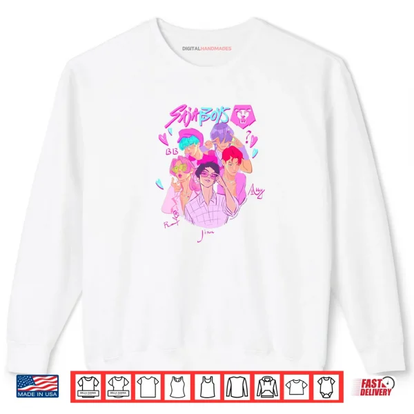 Sweatshirt Halloween Saja Boys Demon Group Portrait Shirt