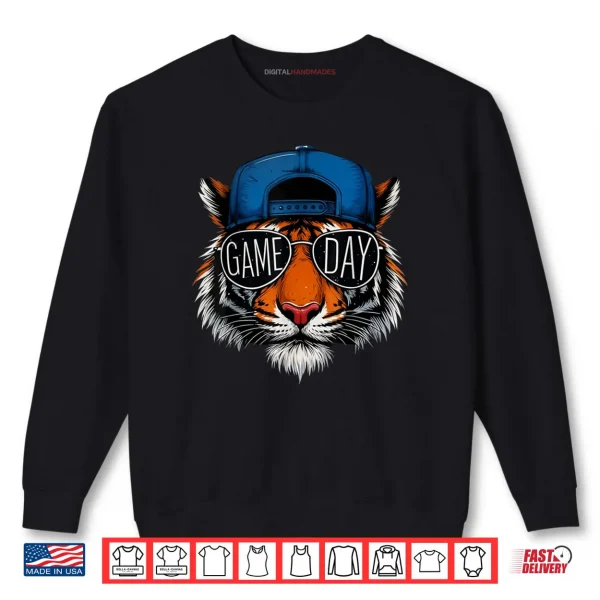 Sweatshirt Vintage Game Day Tigers Shirt