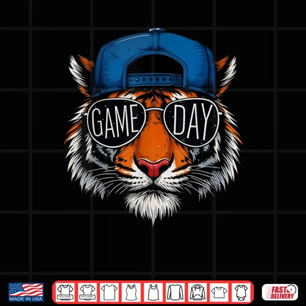 Design Vintage Game Day Tigers Shirt