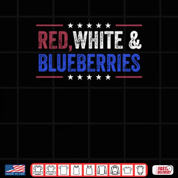 Design Charlie Kirk Red White And Blueberries Shirt