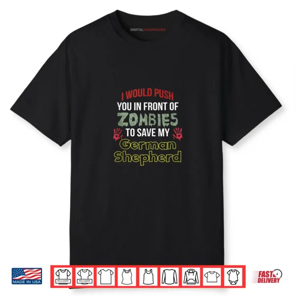 Halloween German Shepherd Rescue Apparel For Owners Shirt