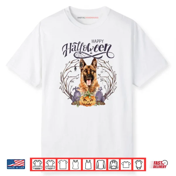 I Love Halloween Almost as Much as I Love My German Shepherd Shirt