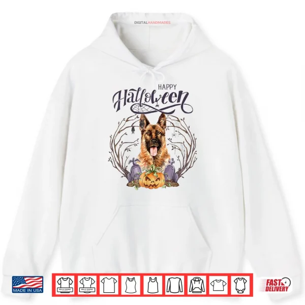 Hoodie I Love Halloween Almost as Much as I Love My German Shepherd Shirt