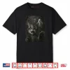 Cat Selfie with Spooky Cat Ghost Lovers Funny Halloween Shirt