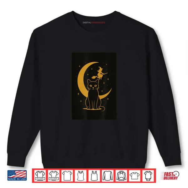 Sweatshirt Halloween Cat Shirt