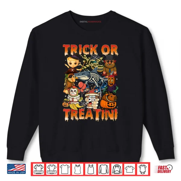 Sweatshirt Funny Italian Brain Rot Italian Brainrot Halloween Shirt