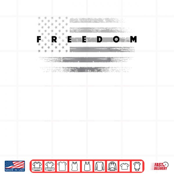 Design Grunge American Flag Patriotic Pride Freedom Shirt