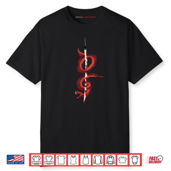OG Graphic Bold Red Snake Shirt