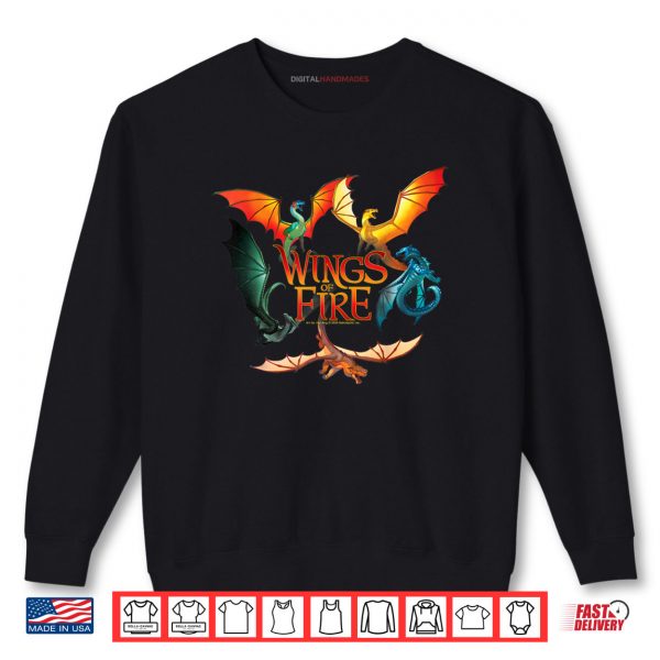 Sweatshirt Wings of Fire Dragon Circle Shirt 1 1