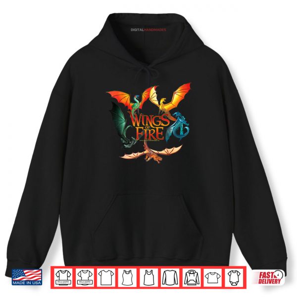 Hoodie Wings of Fire Dragon Circle Shirt 1