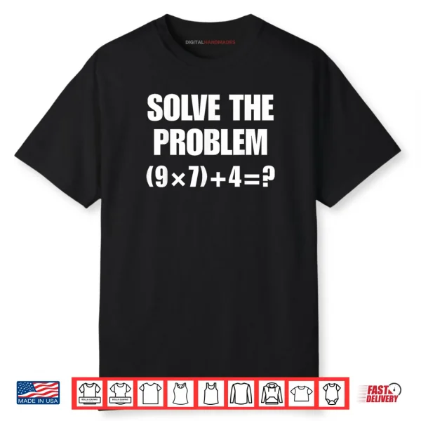 Funny 67 Meme PEMDAS Elementary Math Teacher Brainrot Joke Shirt