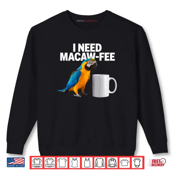 Sweatshirt Cool Parrot Tropical Bird Parrot Lover Shirt