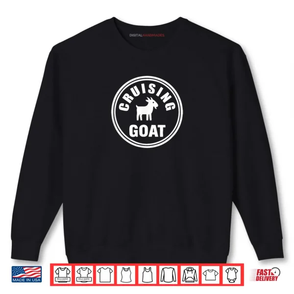Sweatshirt Cruising Goat Shirt
