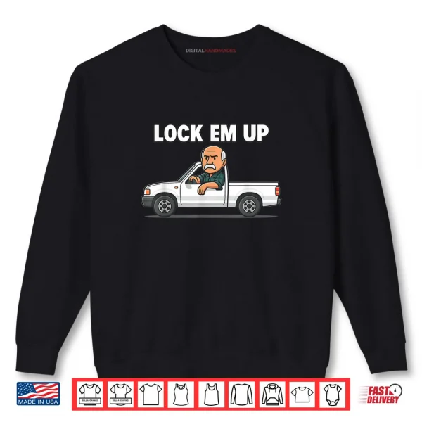 Sweatshirt Lock EM UP Private Property Shirt