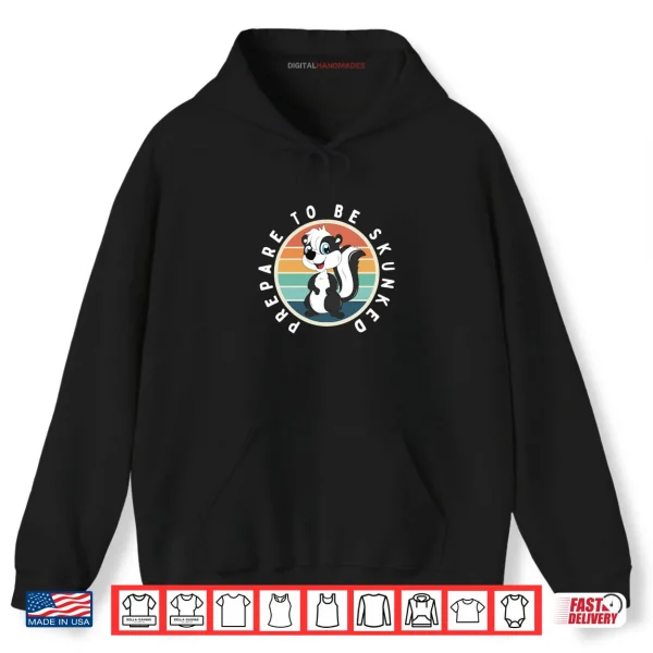 Hoodie Prepare To Be Skunked Funny Retro Vintage Cribbage Shirt
