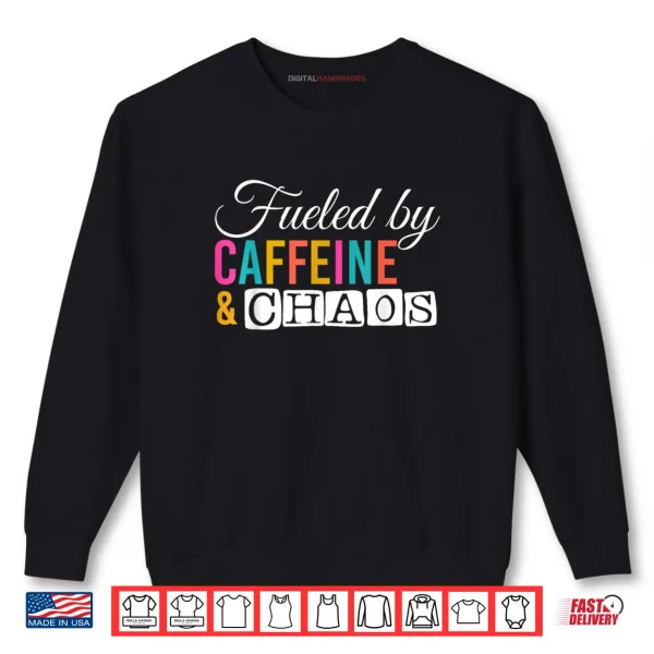 Sweatshirt Plan For The Day Coffee Golf Wine Shirt