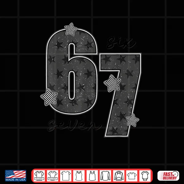 Design Fun Six Seven 6 7 Meme Shirt