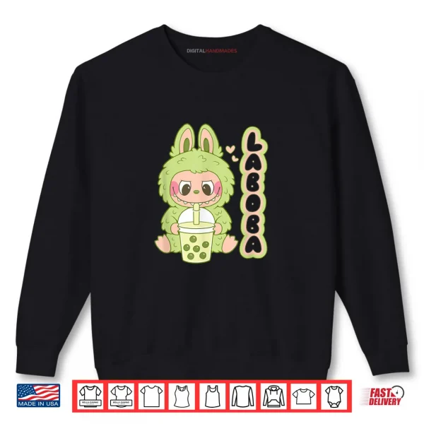 Sweatshirt Laboba Bubble Tea Monsters Shirt