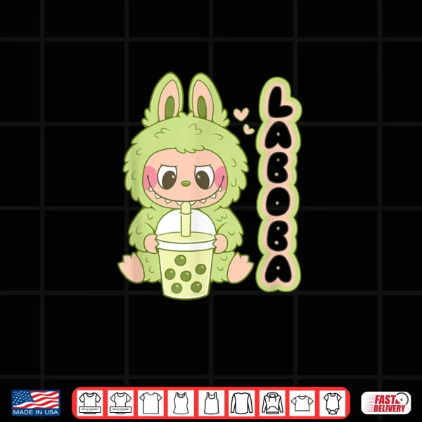 Design Laboba Bubble Tea Monsters Shirt