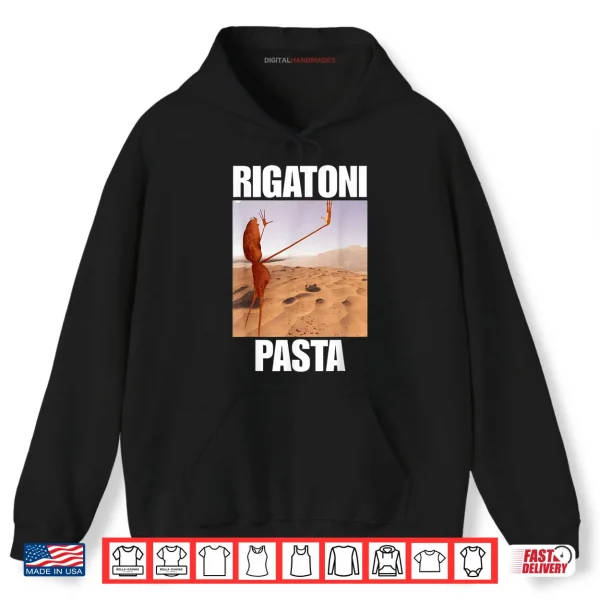 Hoodie Marcus The Worm Rigatoni Pasta Shirt
