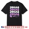 Retro Jonas First Name I Love Jonas 80’s Groovy Shirt
