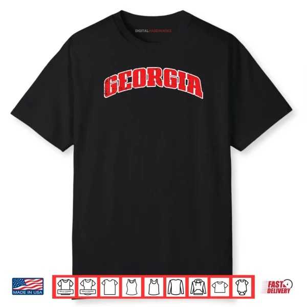 Georgia Vintage USA Peach State Southern Pride Shirt