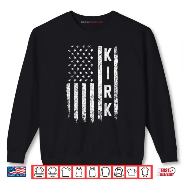 Sweatshirt Kirk US Flag Shirt