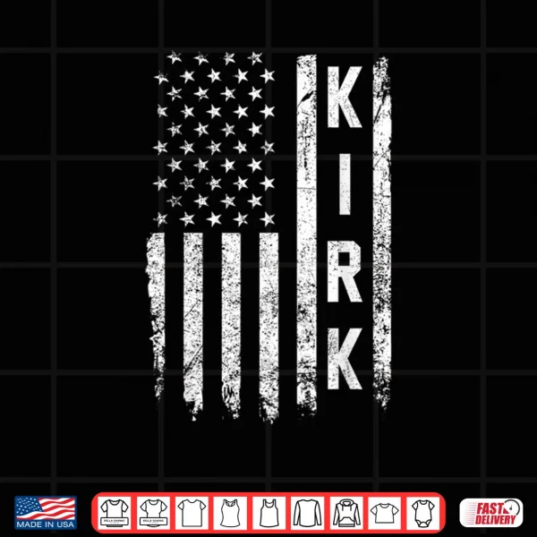 Design Kirk US Flag Shirt
