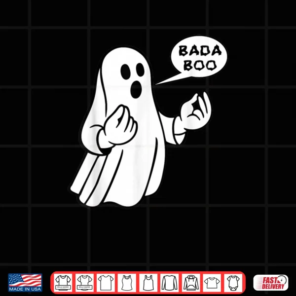 Design Bada Boo Italian Ghost Funny Halloween Shirt