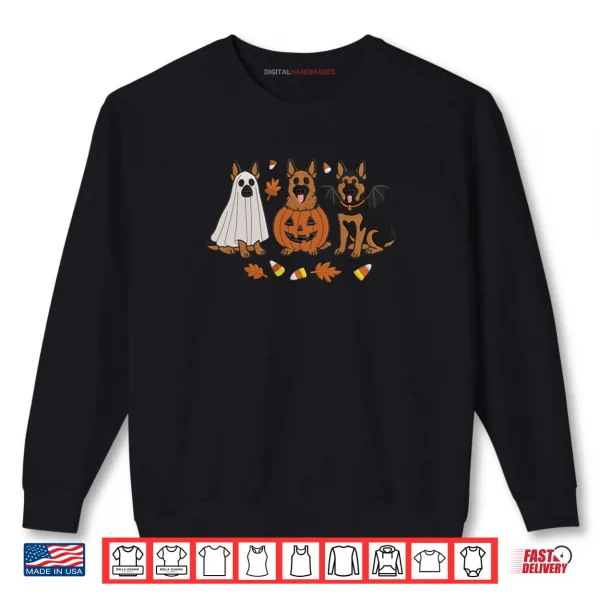 Sweatshirt Spooky Shepherd Squad Halloween Shirt
