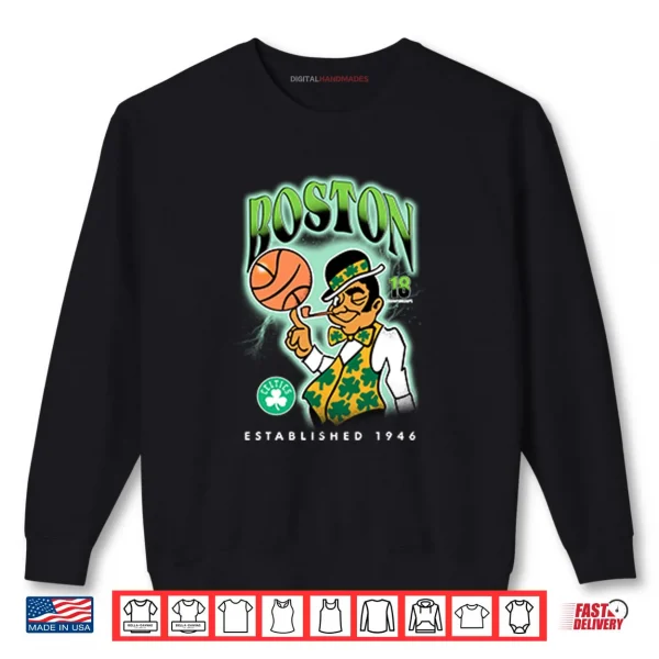 Sweatshirt Boston Celtics Established 1946 18 Championships Shirt